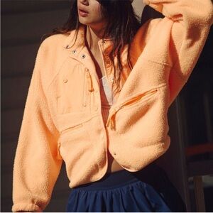 Free People Hit The Slopes Fleece Jacket